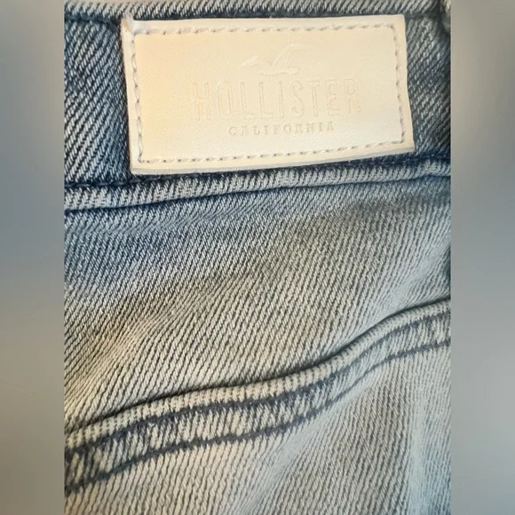 Hollister Light Blue High-Rise wide leg Jeans size 28 - Picture 5 of 5